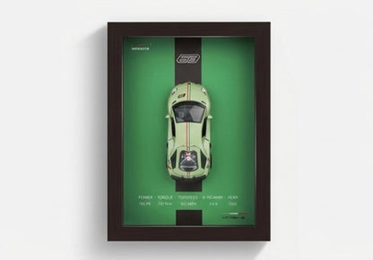 3D Car FrameDrive™— Iconic Premium Car Frame