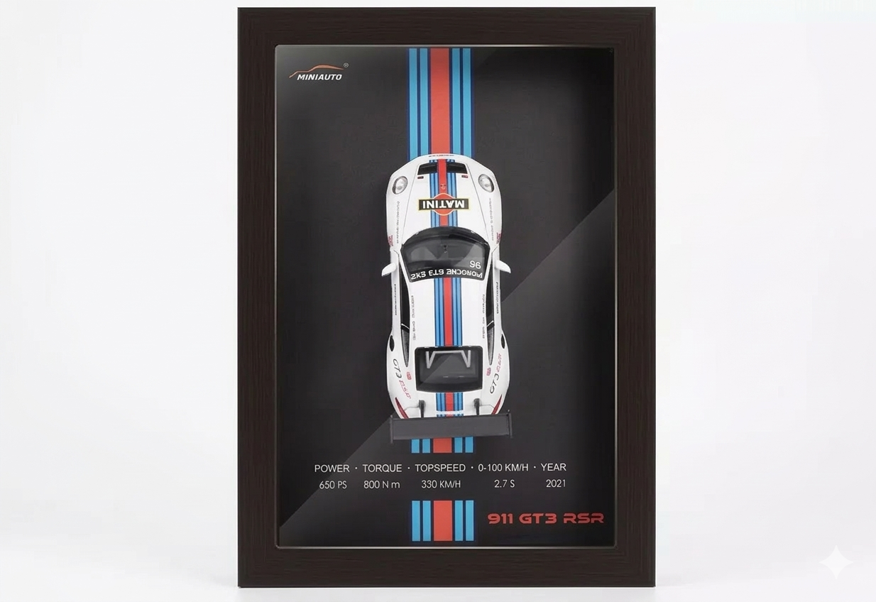 3D Car FrameDrive™— Iconic Premium Car Frame