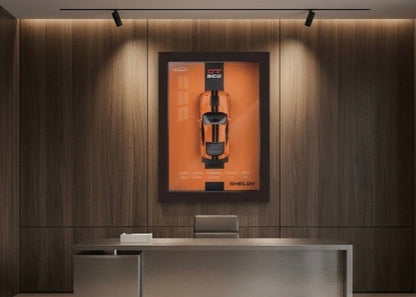 3D Car FrameDrive™— Iconic Premium Car Frame