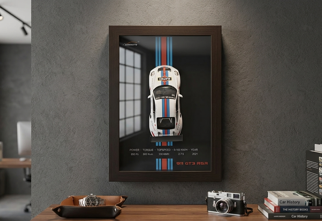 3D Car FrameDrive™— Iconic Premium Car Frame