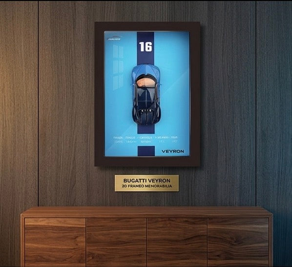 3D Car FrameDrive™— Iconic Premium Car Frame