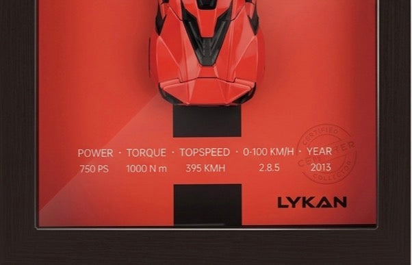 3D Car FrameDrive™— Iconic Premium Car Frame