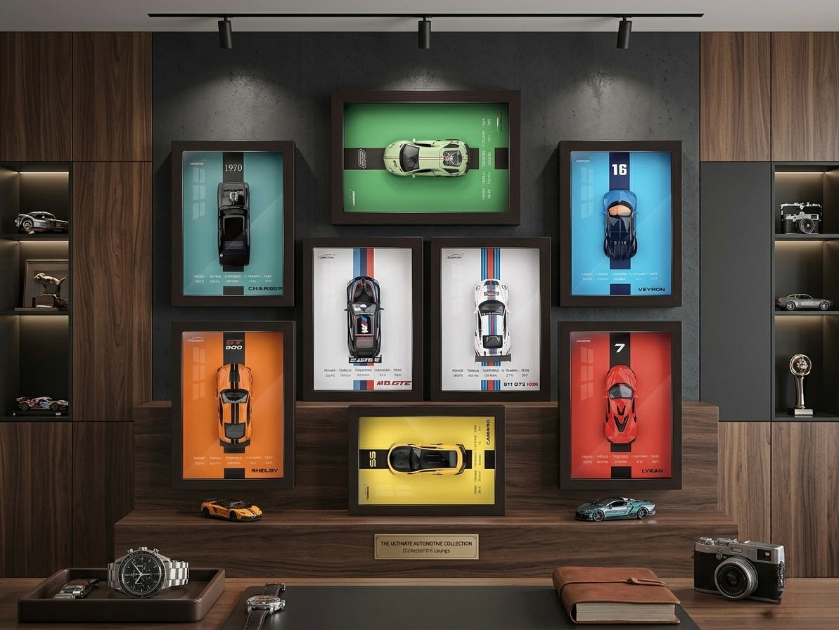 3D Car FrameDrive™— Iconic Premium Car Frame